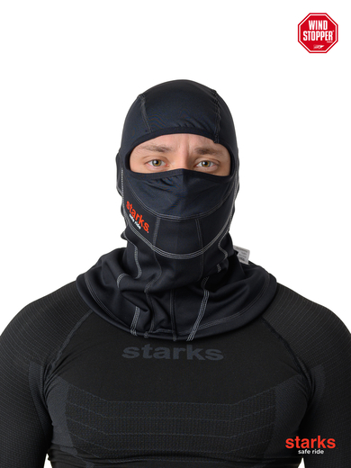 STARKS Подшлемник Light Combi WS max Чёрный (L-XL) pitbikemarket.ru