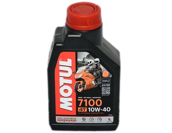 Масло Motul 4T 7100 10W-40 100% Synth. Ester 1л pitbikemarket.ru