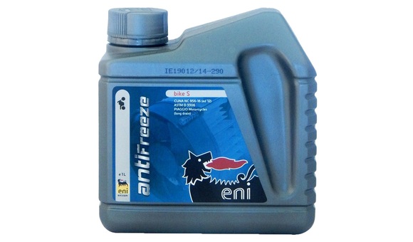 Жидкость охлаждающая для мототехники ENI Antifreeze Bike S 1л Flexi pitbikemarket.ru
