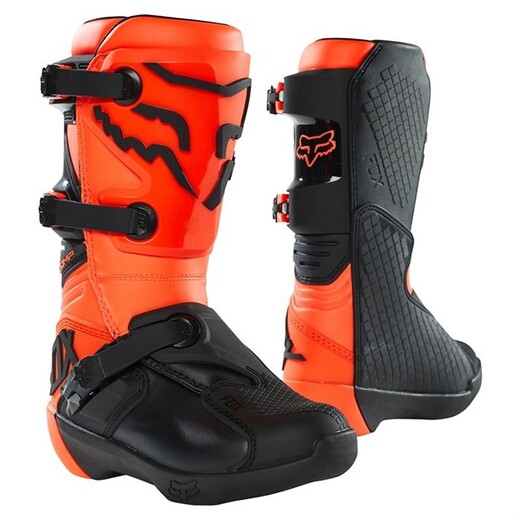 Мотоботы подростковые Fox Comp Youth Boot (Flow Orange, 7, 2021 (27689-824-7)) pitbikemarket.ru