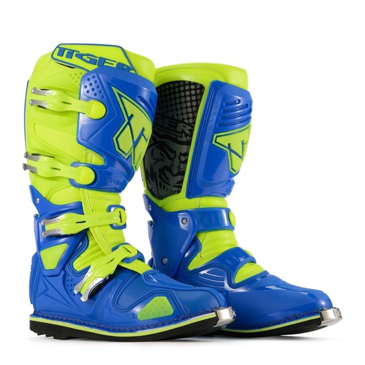 Кроссовые мотоботы Tiger MX1 (Green,Blue), 44 pitbikemarket.ru