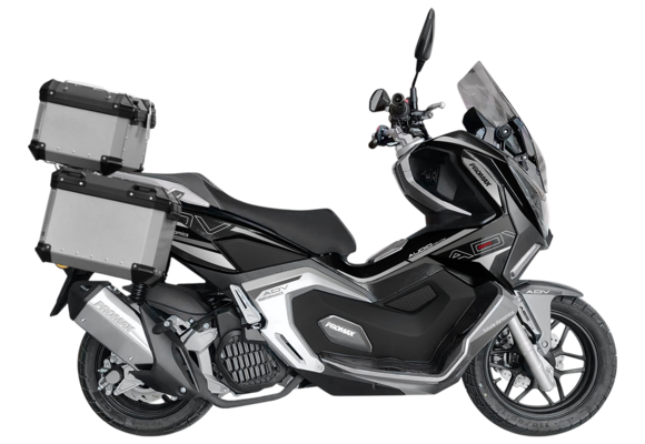 МаксиСкутер PROMAX ADV-Extra 200 (49) (EFI, ABS, BOX, AUDIO) V9 pitbikemarket.ru