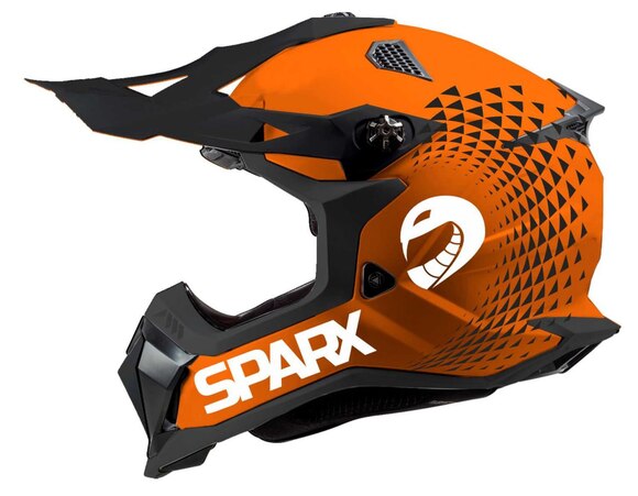 Шлем эндуро SPARX Raptor (JH-601) (оранжево-черный, L) pitbikemarket.ru