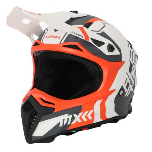 Шлем Acerbis PROFILE 5 22-06 White/Orange XS pitbikemarket.ru