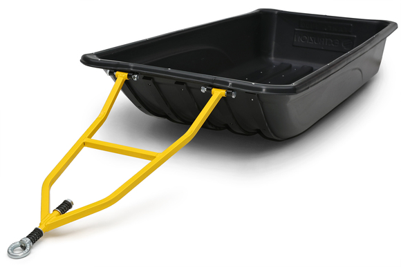 Сани волокуши с обвязкой и полозьями Тайга-1900 (1900x800x300) для снегохода, мотобуксировщика, рыбалки, охоты. Ширина дна 550. pitbikemarket.ru