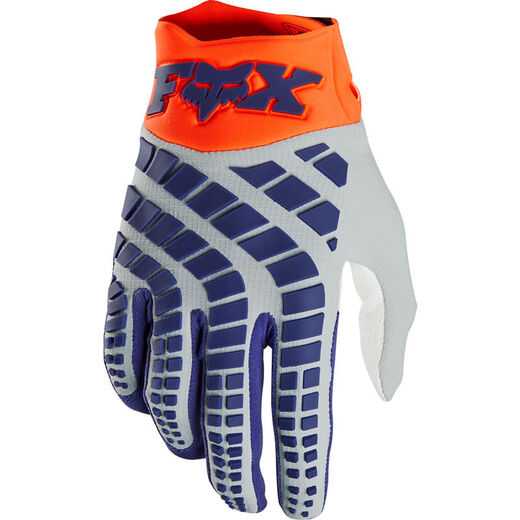 Перчатки Fox 360 Gloves white/orange/grey M pitbikemarket.ru