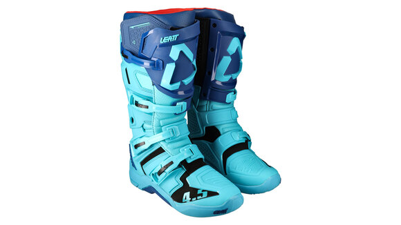 Мотоботы Leatt 4.5 Boot (Aqua, 9, 2022 (3022060132)) pitbikemarket.ru