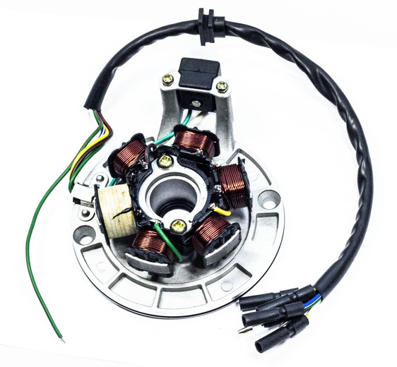 Статор генератора YX125/YX140/YX150/160см3 (W150-2/W150-5/W160-2) pitbikemarket.ru