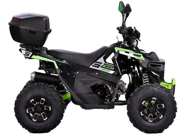 Квадроцикл детский SHOT X-ROAD 125 PRO Зеленый: фото